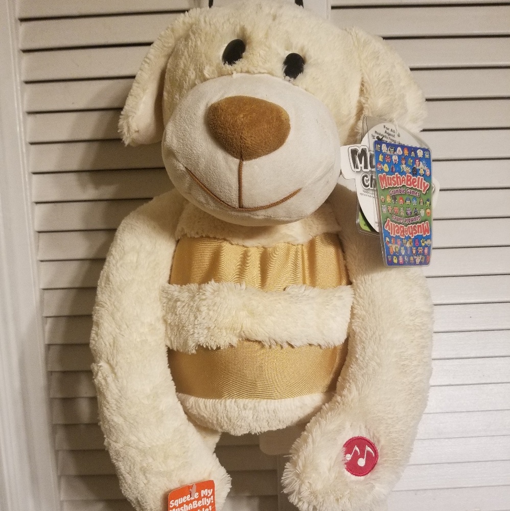 PLUSH Doggy brand new Mushabelly